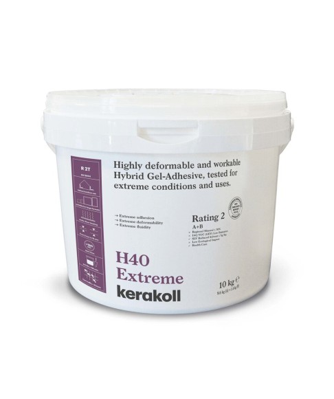 Kerakoll H40 Extreme А+В Гибридный плиточный клей гель 10 кг.