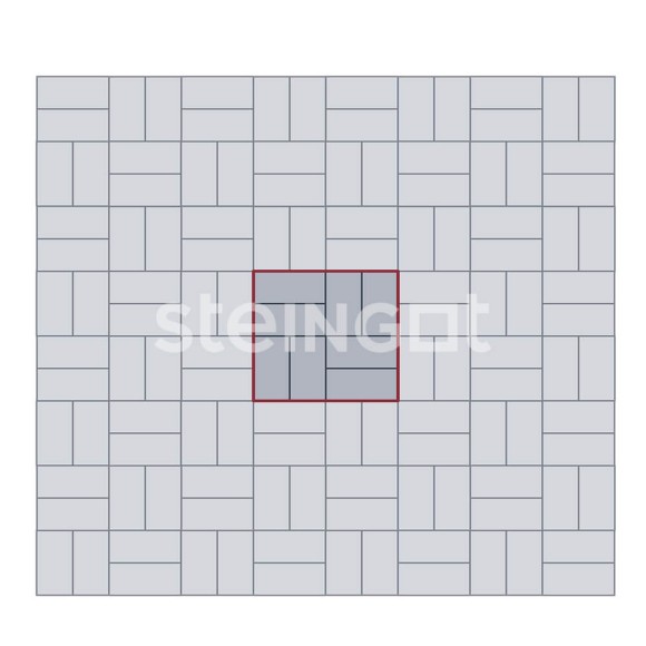 STEINGOT Прямоугольник Темно-красный тротуарная плитка 200*100*40 мм. STEINGOT Прямоугольник Темно-красный тротуарная плитка 200*100*40 мм.