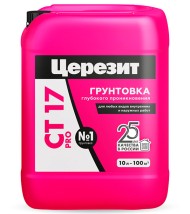 Ceresit СТ 17 PRO Грунтовка глубокого проникновения, 10 л. Ceresit СТ 17 PRO Грунтовка глубокого проникновения, 10 л.