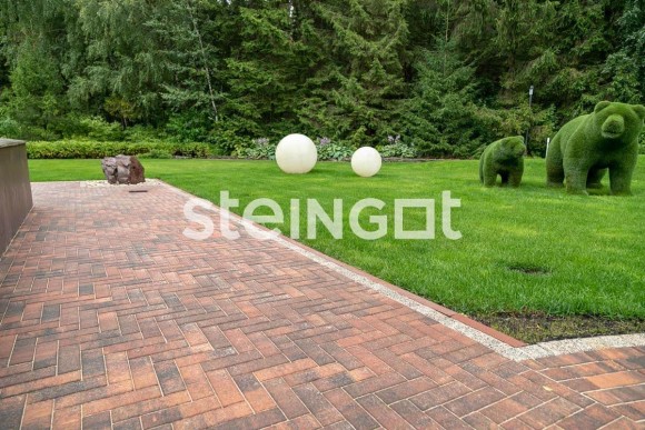 STEINGOT Паркет Тигр тротуарная плитка 60 мм. STEINGOT Паркет Тигр тротуарная плитка 60 мм.
