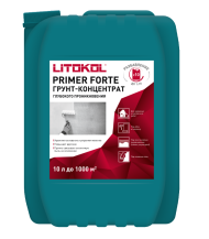 Litokol Primer Forte Грунт-концентрат глубокого проникновения, 10 л.
