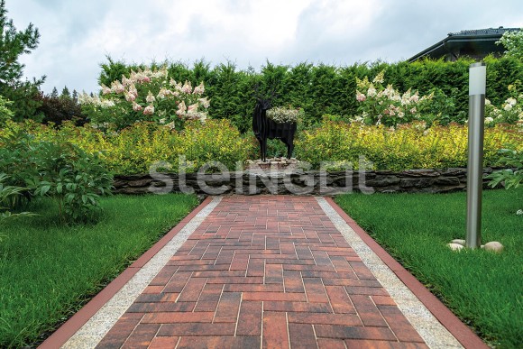 STEINGOT Бордюр садовый Темно-красный 1000*200*80 мм. STEINGOT Бордюр садовый Темно-красный 1000*200*80 мм.