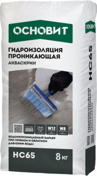 Основит Акваскрин НС65 Водоостонавливающая гидроизоляция, 8 кг. Основит Акваскрин НС65 Водоостонавливающая гидроизоляция, 8 кг.