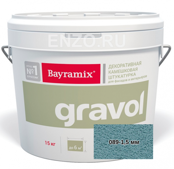 Bayramix Gravol Штукатурка декоративная камешковая, зерно 1,5 мм, 15 кг. Bayramix Gravol Штукатурка декоративная камешковая, зерно 1,5 мм, 15 кг.
