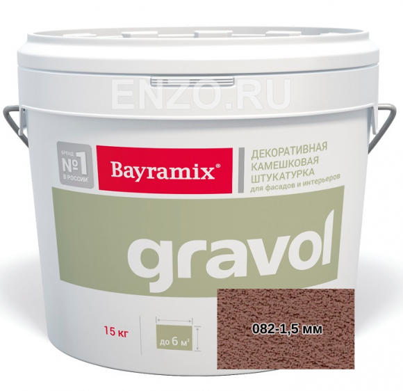 Bayramix Gravol Штукатурка декоративная камешковая, зерно 1,5 мм, 15 кг. Bayramix Gravol Штукатурка декоративная камешковая, зерно 1,5 мм, 15 кг.