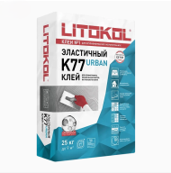 Litokol K77 Urban Клей для керамической плитки и керамогранита, 25 кг.