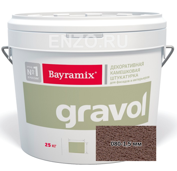 Bayramix Gravol Штукатурка декоративная камешковая, зерно 1,5 мм, 25 кг. Bayramix Gravol Штукатурка декоративная камешковая, зерно 1,5 мм, 25 кг.