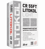 Litokol CR55FT Light Зима Ремонтная смесь для бетона 5-30 мм, Светло-серый 25 кг. Litokol CR55FT Light Зима Ремонтная смесь для бетона 5-30 мм, Светло-серый 25 кг.