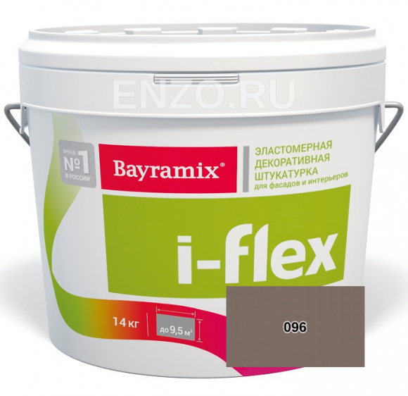 Bayramix i-Flex Штукатурка декоративная эластомерная, 14 кг. Bayramix i-Flex Штукатурка декоративная эластомерная, 14 кг.