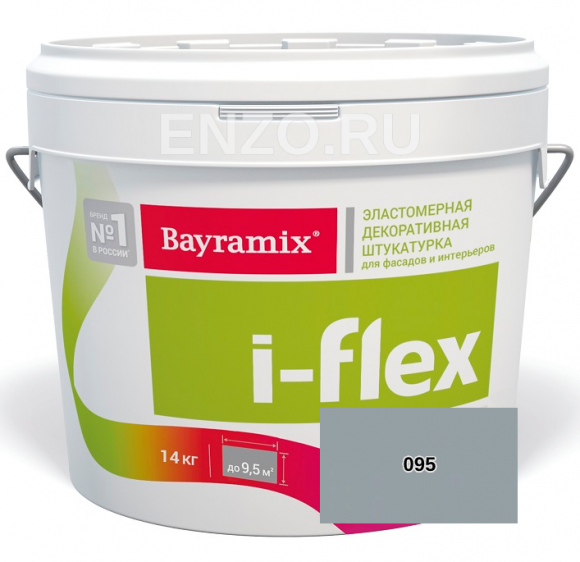 Bayramix i-Flex Штукатурка декоративная эластомерная, 14 кг. Bayramix i-Flex Штукатурка декоративная эластомерная, 14 кг.