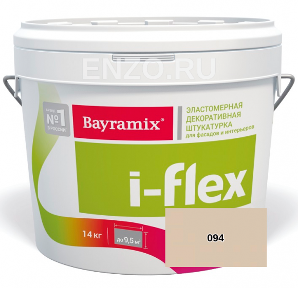 Bayramix i-Flex Штукатурка декоративная эластомерная, 14 кг. Bayramix i-Flex Штукатурка декоративная эластомерная, 14 кг.