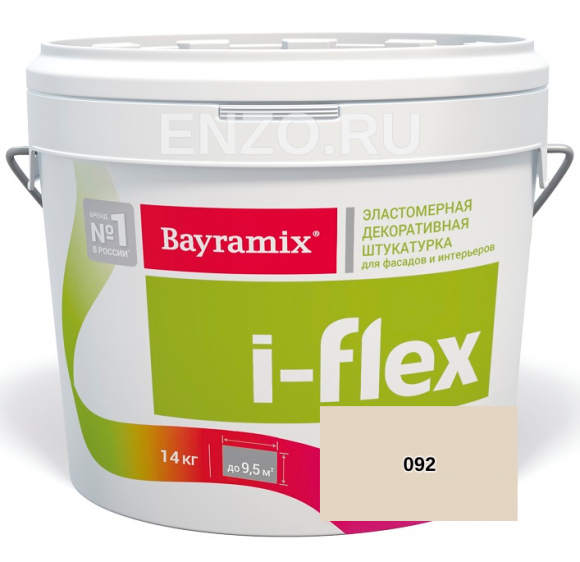 Bayramix i-Flex Штукатурка декоративная эластомерная, 14 кг. Bayramix i-Flex Штукатурка декоративная эластомерная, 14 кг.