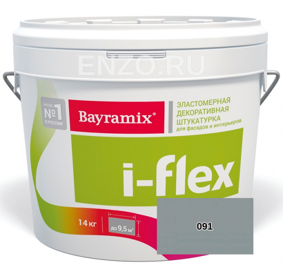 Bayramix i-Flex Штукатурка декоративная эластомерная, 14 кг. Bayramix i-Flex Штукатурка декоративная эластомерная, 14 кг.