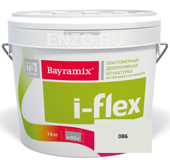 Bayramix i-Flex Штукатурка декоративная эластомерная, 14 кг. Bayramix i-Flex Штукатурка декоративная эластомерная, 14 кг.