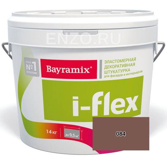 Bayramix i-Flex Штукатурка декоративная эластомерная, 14 кг. Bayramix i-Flex Штукатурка декоративная эластомерная, 14 кг.