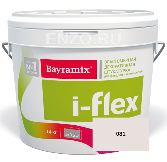 Bayramix i-Flex Штукатурка декоративная эластомерная, 14 кг. Bayramix i-Flex Штукатурка декоративная эластомерная, 14 кг.