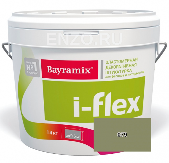 Bayramix i-Flex Штукатурка декоративная эластомерная, 14 кг. Bayramix i-Flex Штукатурка декоративная эластомерная, 14 кг.