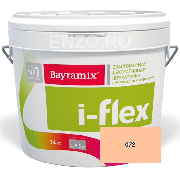 Bayramix i-Flex Штукатурка декоративная эластомерная, 14 кг. Bayramix i-Flex Штукатурка декоративная эластомерная, 14 кг.