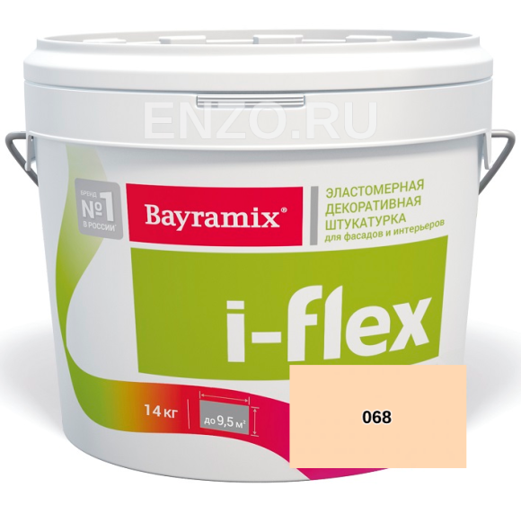 Bayramix i-Flex Штукатурка декоративная эластомерная, 14 кг. Bayramix i-Flex Штукатурка декоративная эластомерная, 14 кг.