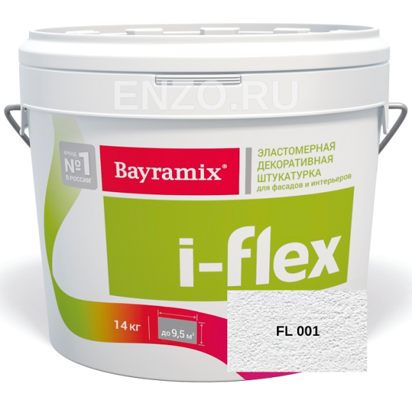 Bayramix i-Flex Штукатурка декоративная эластомерная, 14 кг. Bayramix i-Flex Штукатурка декоративная эластомерная, 14 кг.