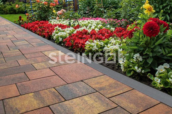 STEINGOT Бордюр садовый Темно-коричневый 1000*200*80 мм. STEINGOT Бордюр садовый Темно-коричневый 1000*200*80 мм.