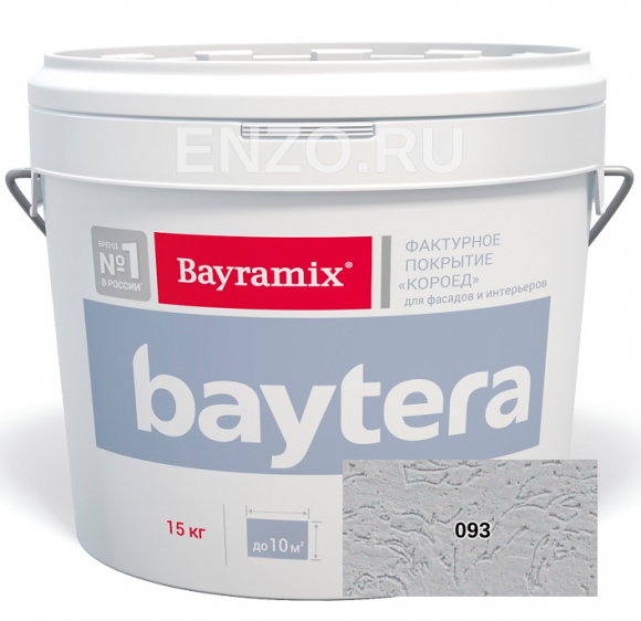 Bayramix Baytera Штукатурка декоративная Короед фракция 1.5 мм, 15 кг Bayramix Baytera Штукатурка декоративная Короед фракция 1.5 мм, 15 кг