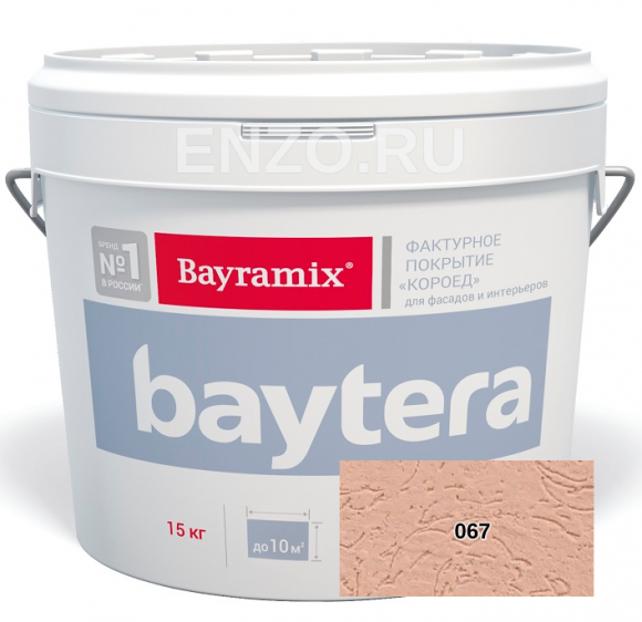 Bayramix Baytera Штукатурка декоративная Короед фракция 1.5 мм, 15 кг Bayramix Baytera Штукатурка декоративная Короед фракция 1.5 мм, 15 кг
