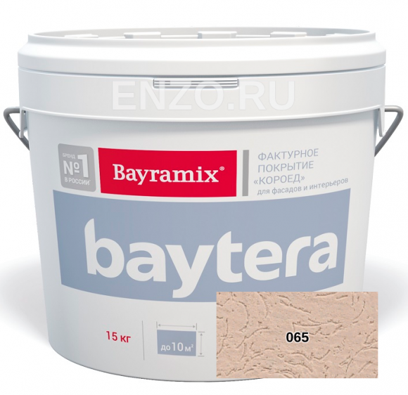 Bayramix Baytera Штукатурка декоративная Короед фракция 1.5 мм, 15 кг Bayramix Baytera Штукатурка декоративная Короед фракция 1.5 мм, 15 кг