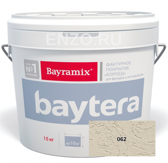 Bayramix Baytera Штукатурка декоративная Короед фракция 1.5 мм, 15 кг Bayramix Baytera Штукатурка декоративная Короед фракция 1.5 мм, 15 кг