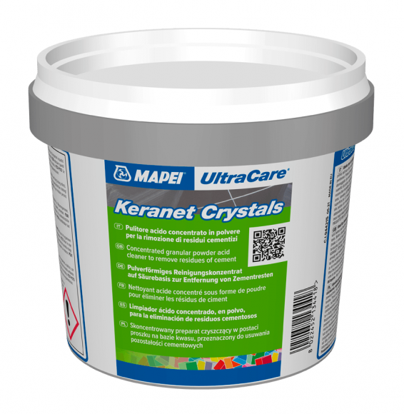 Mapei UltraCare Keranet Crystals Очиститель для плитки, 5 кг.