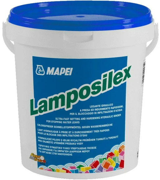 Mapei Lamposilex Гидроизоляционная пломба 5 кг.