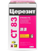 Ceresit CT 83 Клей для плит из пенополистирола, 25 кг. Ceresit CT 83 Клей для плит из пенополистирола, 25 кг.