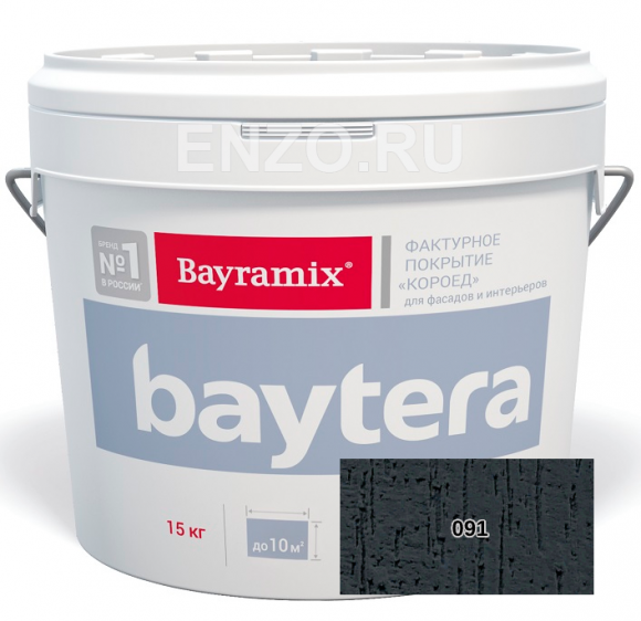 Bayramix Baytera Штукатурка декоративная Короед фракция 2 мм, 15 кг