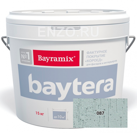 Bayramix Baytera Штукатурка декоративная Короед фракция 2 мм, 15 кг
