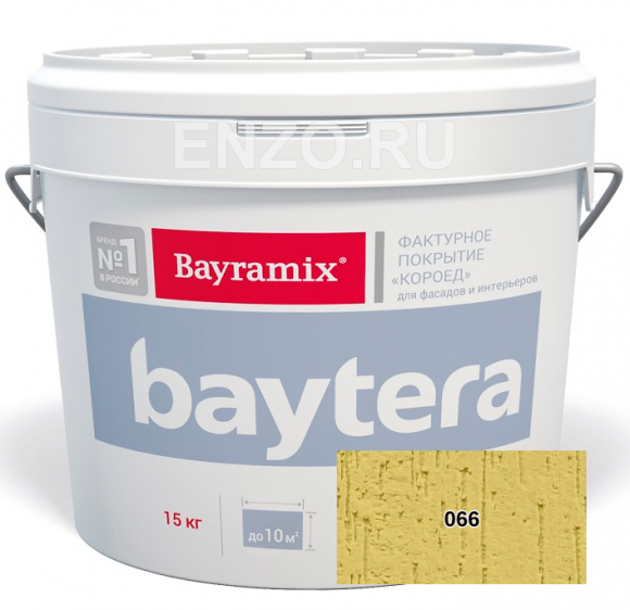 Bayramix Baytera Штукатурка декоративная Короед фракция 2 мм, 15 кг